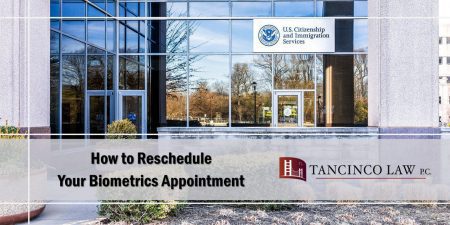 How to Reschedule Your Biometrics Appointment