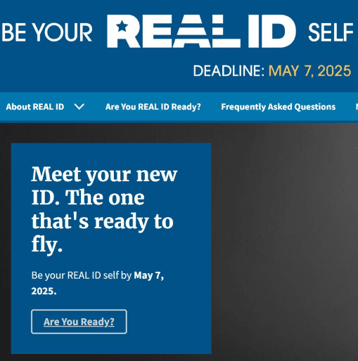 DHS Announces Extension of REAL ID Full Enforcement Deadline
