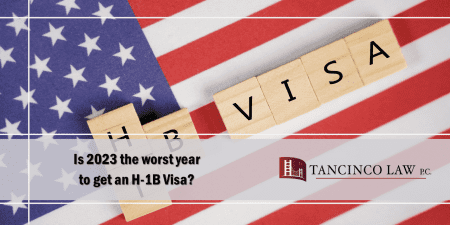 Is 2023 the worst year to get an H-1B visa?