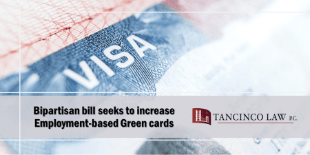 Bipartisan bill seeks to increase employment-based green cards