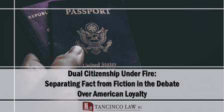 Dual Citizenship Under Fire Separating Fact from Fiction in the Debate Over American Loyalty